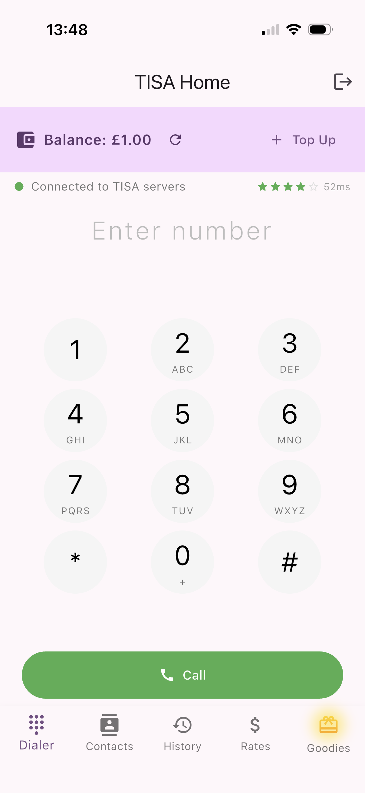 Tisa Home Dialer